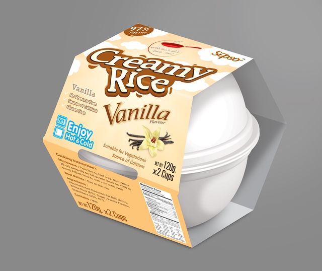 Creamy Rice Vanilla "Sipso" Brand
